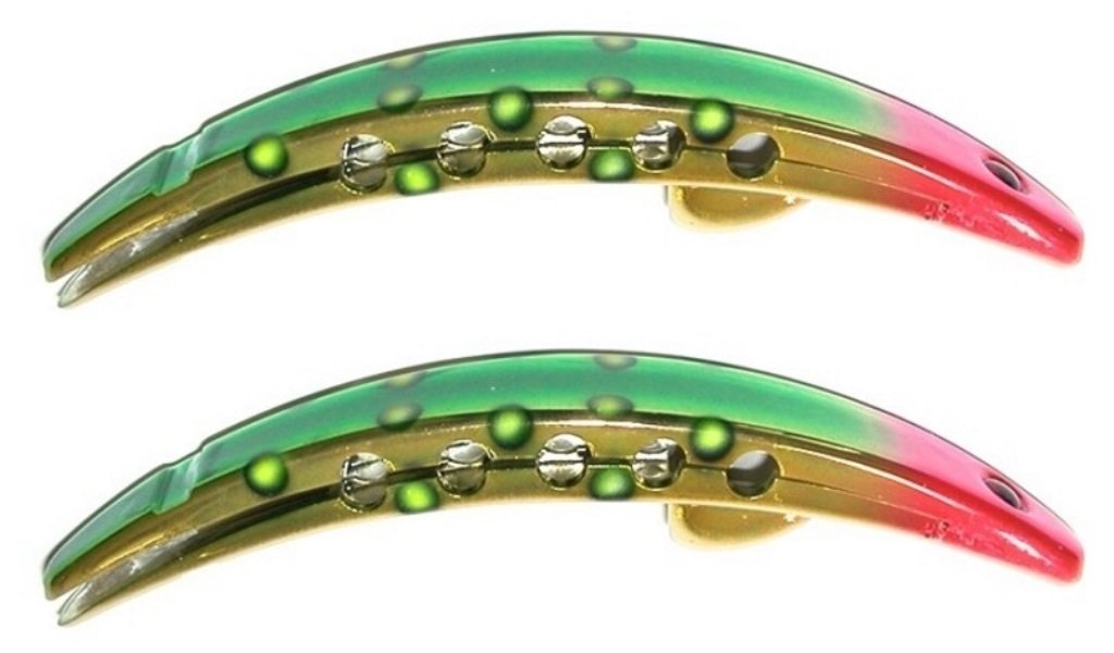 Brad's Super Bait Lure with Lucky Charm rotation action enhances casting control.