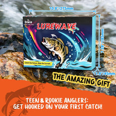 Brairia Mystery Tackle Box basic contents offer eight bass lures.