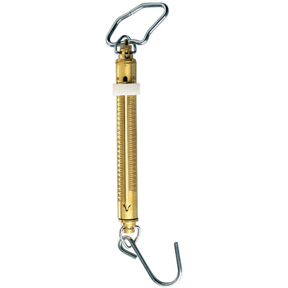 Brass Scale 50Lb with corrosion-resistant brass body