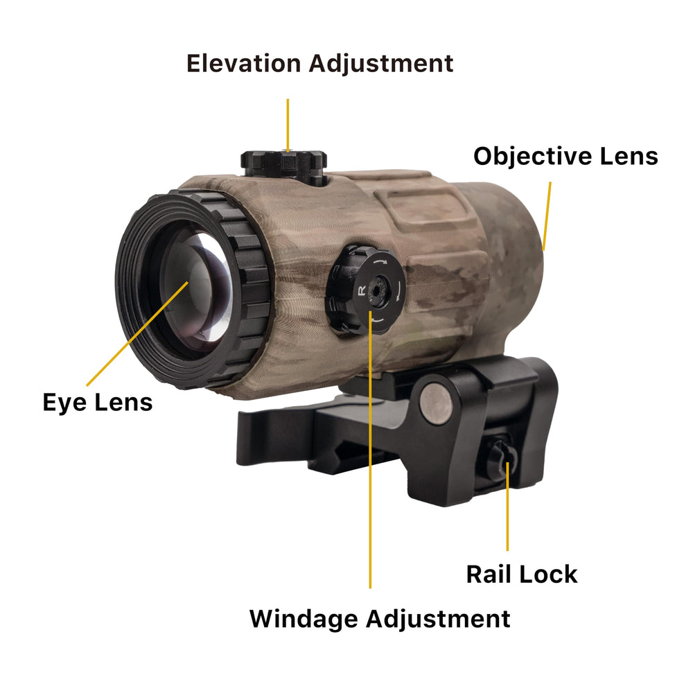 Bravary 558 built-in flip QD mount enables fast attachment