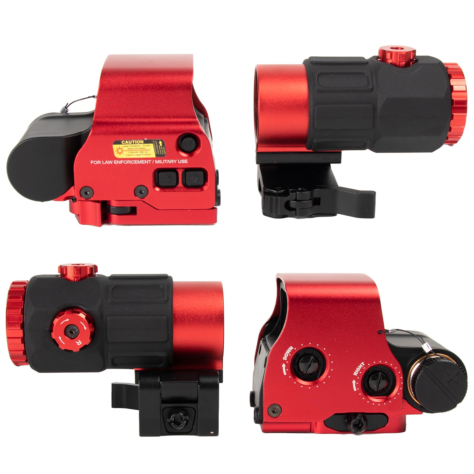 Bravary 558 with G33 3x magnifier close-up improves target clarity.