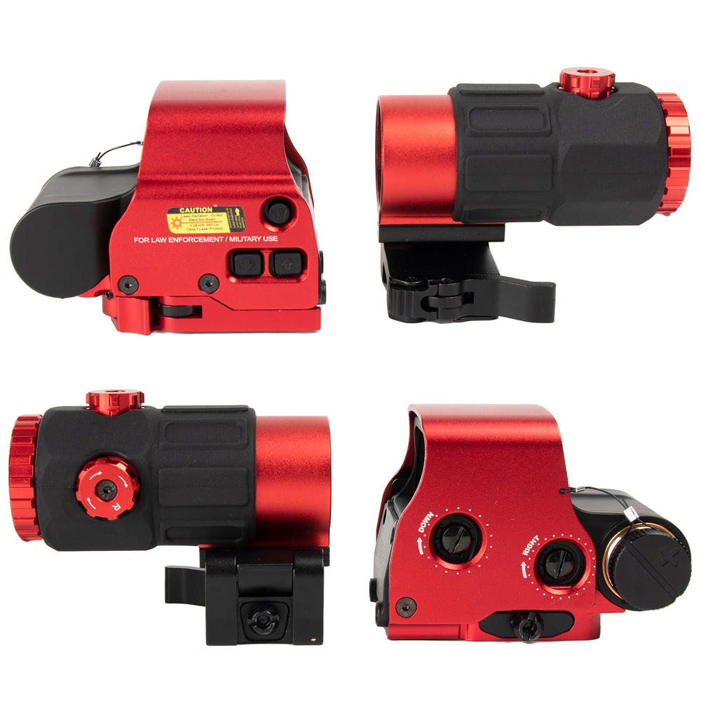 Bravary 558 with G33 3x magnifier close-up improves target clarity.