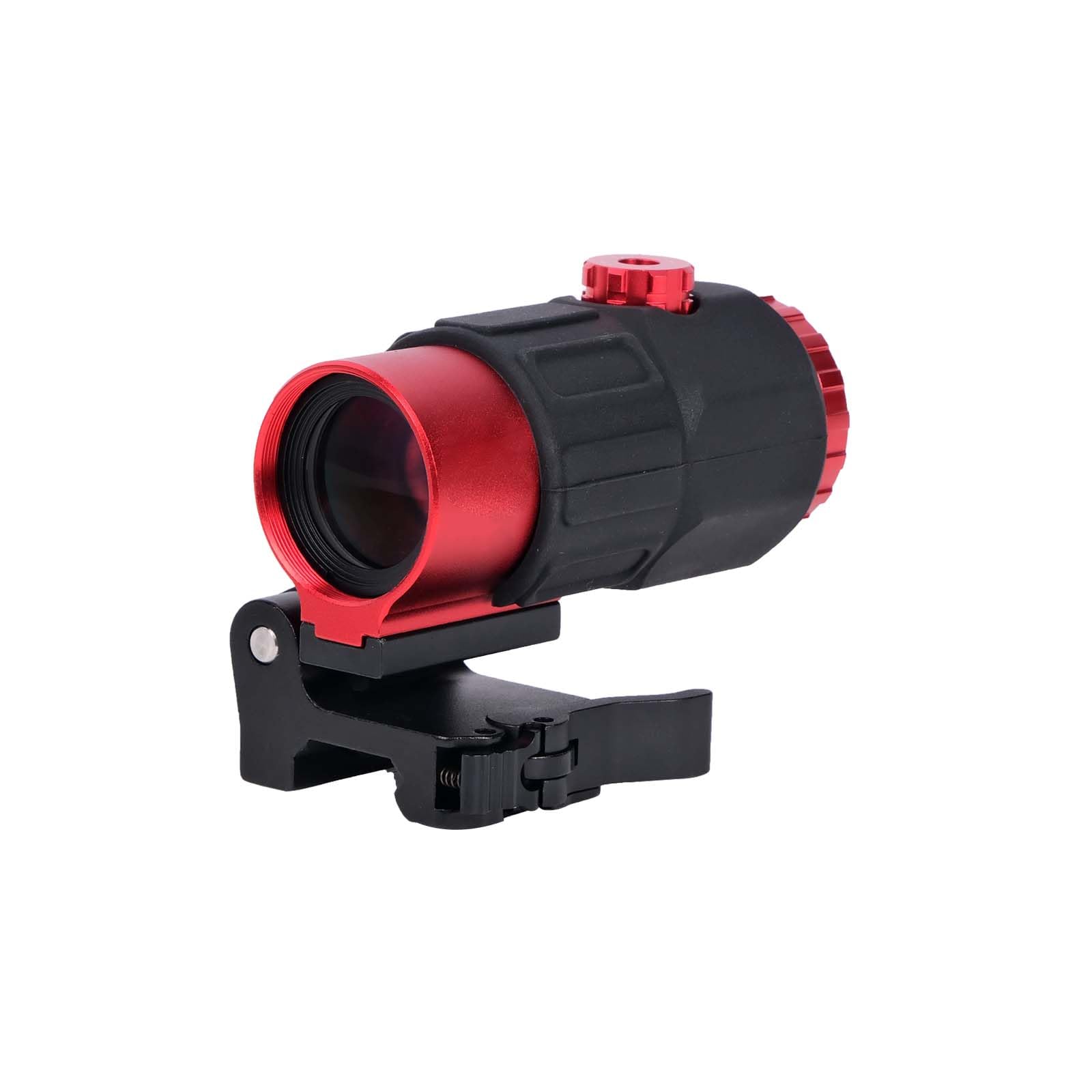 Bravary built-in flip QD mount shown for quick attachment.