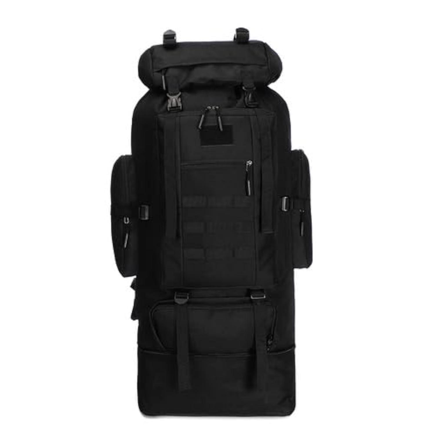 BRAVECOW 100L backpack expanded capacity for bulky gear and camping essentials.