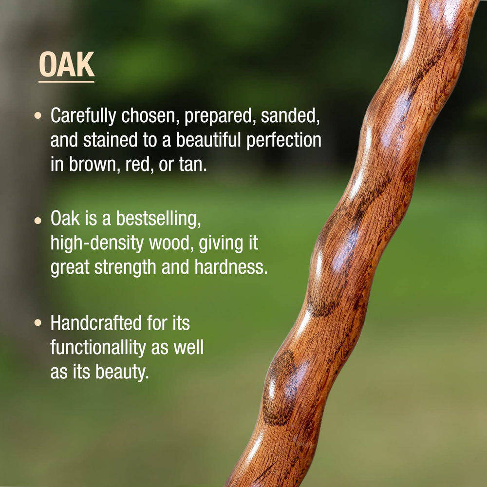 Brazos walking stick disassembled into three parts for compact packing.