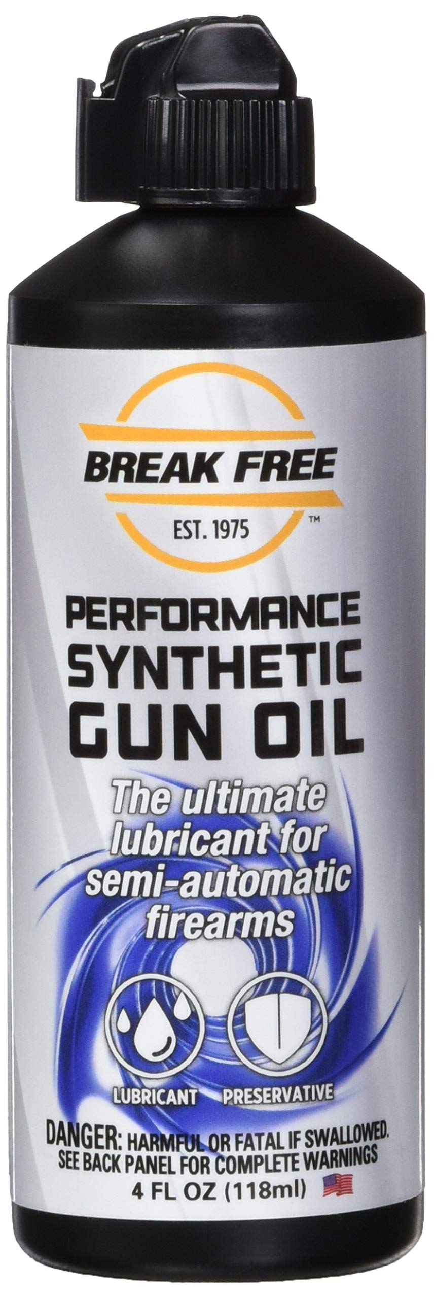Break Free LP Performance Gun Oil 4 oz bottle