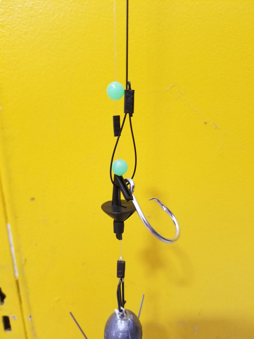 Breakaway Tackle PRIG1P impact shield keeps rig secure during casts.
