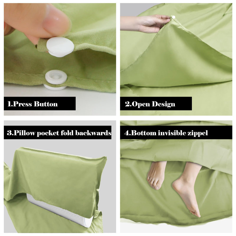 BREENHILL double sleeping bag liner pillow-sleeve-pocket keeps pillow handy.