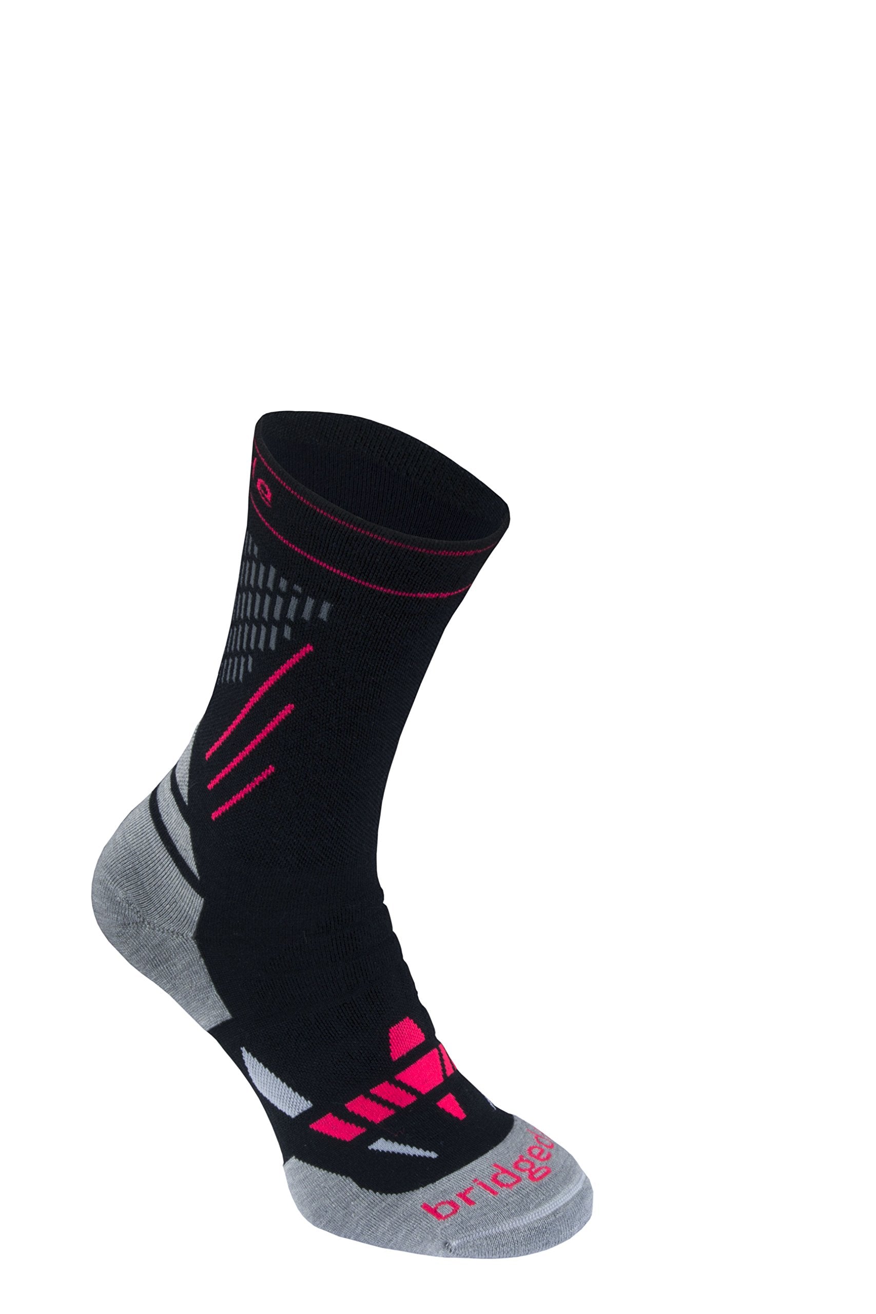 Bridgedale Women's Nordic Race Merino Endurance sock, zonal padding for warmth and stability