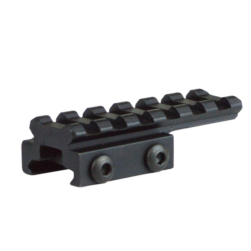 BRIDGEMOUNT Lion Gears low-profile 0.5-inch riser provides stable alignment and flexible eye relief.