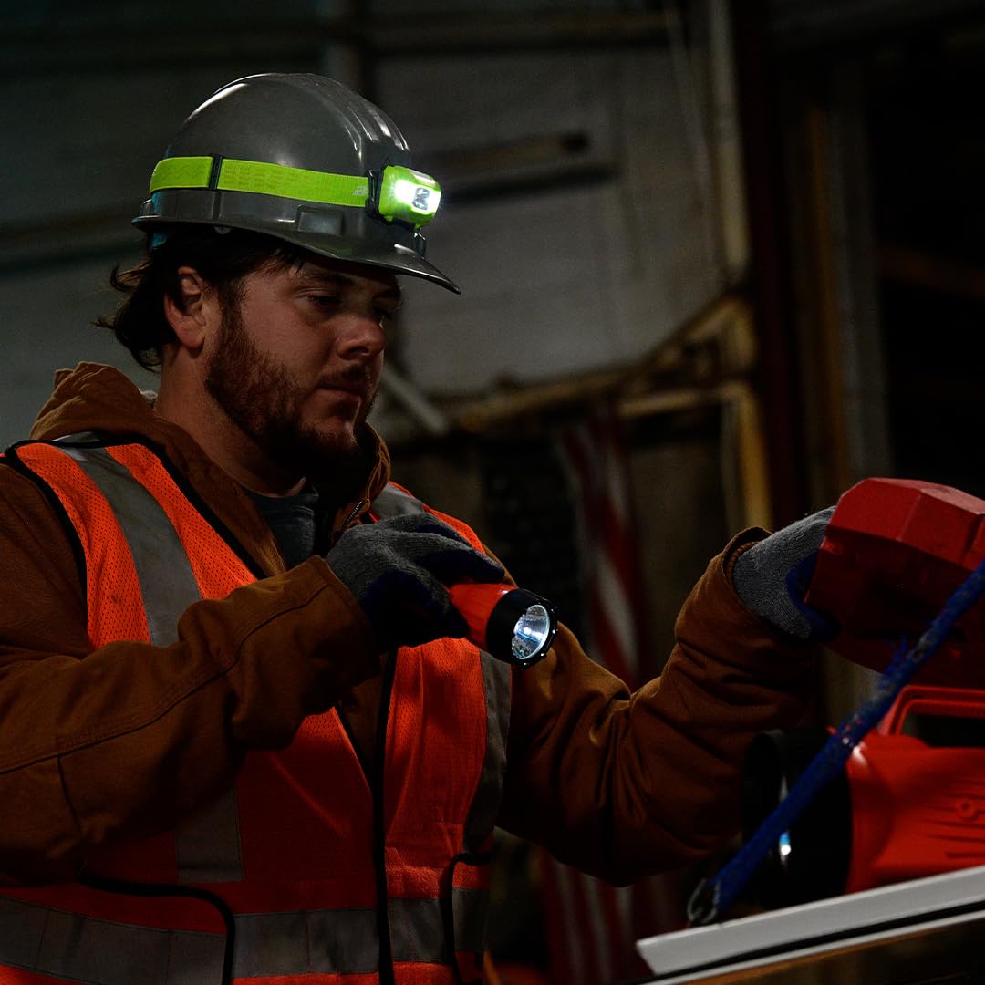 BRIGHT STAR headlamp lightweight design enables comfortable all-day wear
