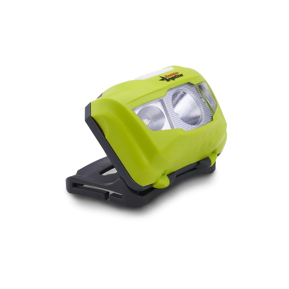 BRIGHT STAR headlamp offers multiple modes for versatile lighting