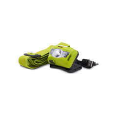 Bright Star Vision headlamp front view with 185-lumen illumination for wide visibility.