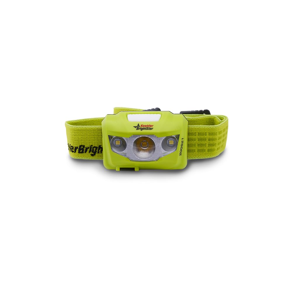 Bright Star Vision headlamp strap securely adheres to helmets and heads.