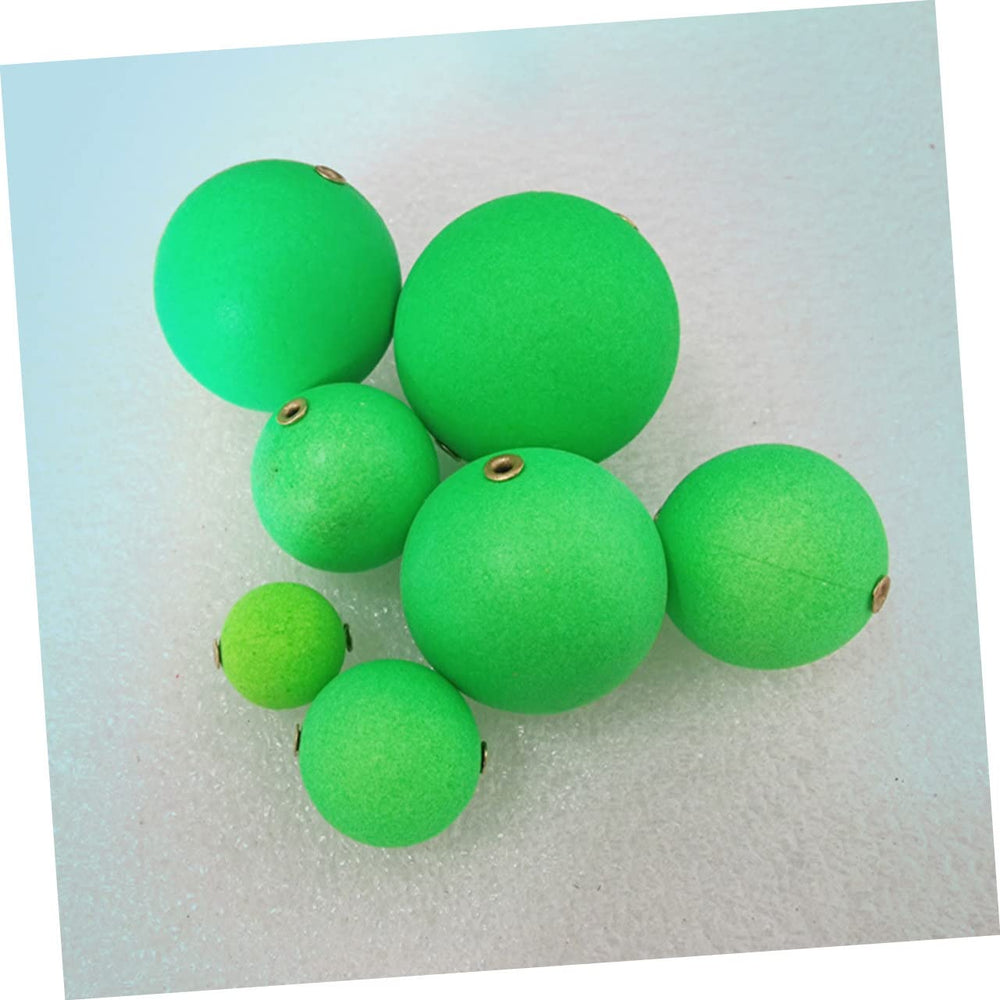BRIGHTFUFU bobber foam ball on water improving visibility to spot bites from afar.