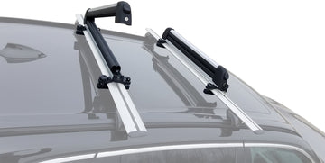 BrightLines full setup on car top illustrates complete rack deployment