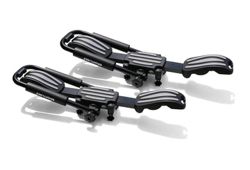 BRIGHTLINES mounting brackets fit square and round crossbars.