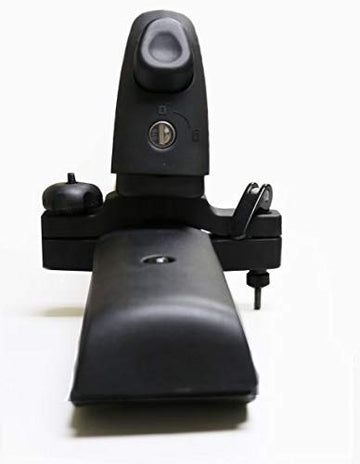 BRIGHTLINES lockable ski racks secure gear during winter trips.