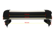 BRIGHTLINES upgraded housing improves rack stability during travel.