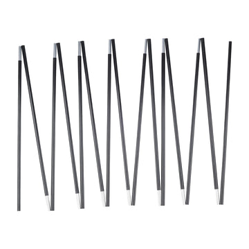 BRILLIANCE4U aluminum sun shelter pole 25ft provides sturdy beach tent support in wind.