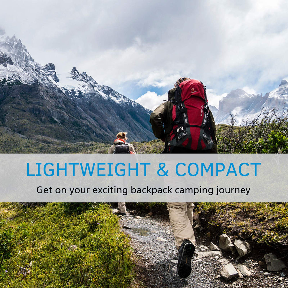 BRILLIANCE4U compact lightweight poles fit easily into backpacks or panniers