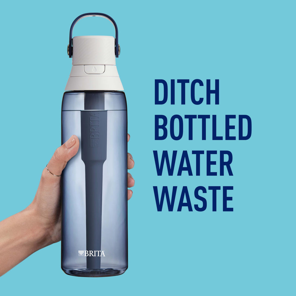 Brita Night Sky bottle replaces up to 300 disposable bottles.