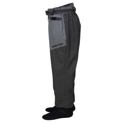 BRIVER MAX Comfort breathable nylon fabric keeps you comfortable in rain while fishing or hiking.
