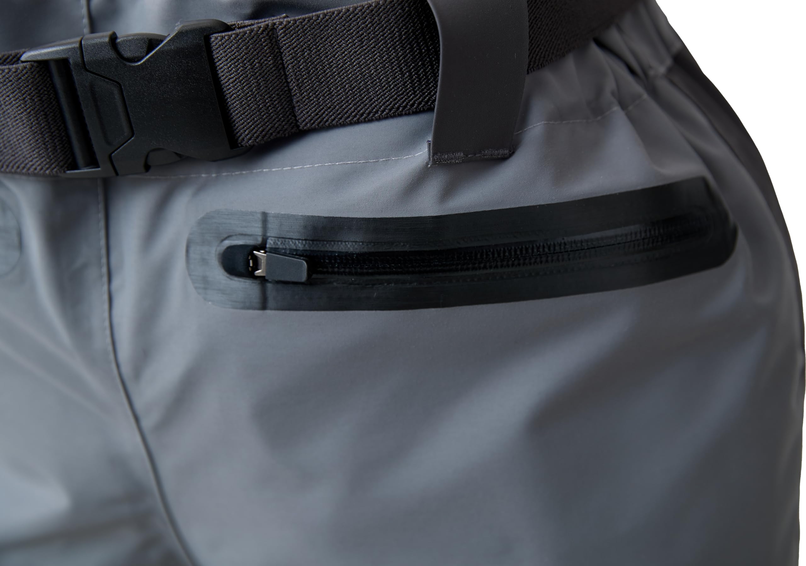 BRIVER MAX Comfort gravel guards with integral lace hook protect laces from debris.