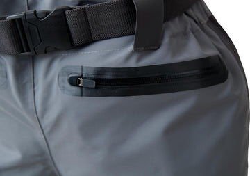 BRIVER MAX Comfort gravel guards with integral lace hook protect laces from debris.