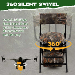 Briwooody camouflage waterproof fabric highlights weather-ready seating.