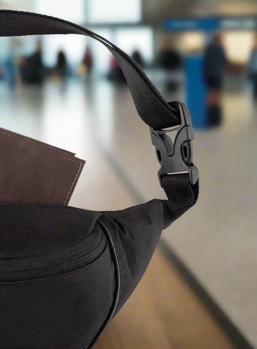 Broad Bay UT Vols Waist Pack back security pocket keeps valuables secure.