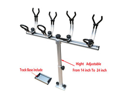 360-degree rotational crossbar on Brocraft holder enables versatile angle adjustments.