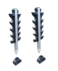 Brocraft 8-rod capacity rack organizes eight rods for quick access on deck.