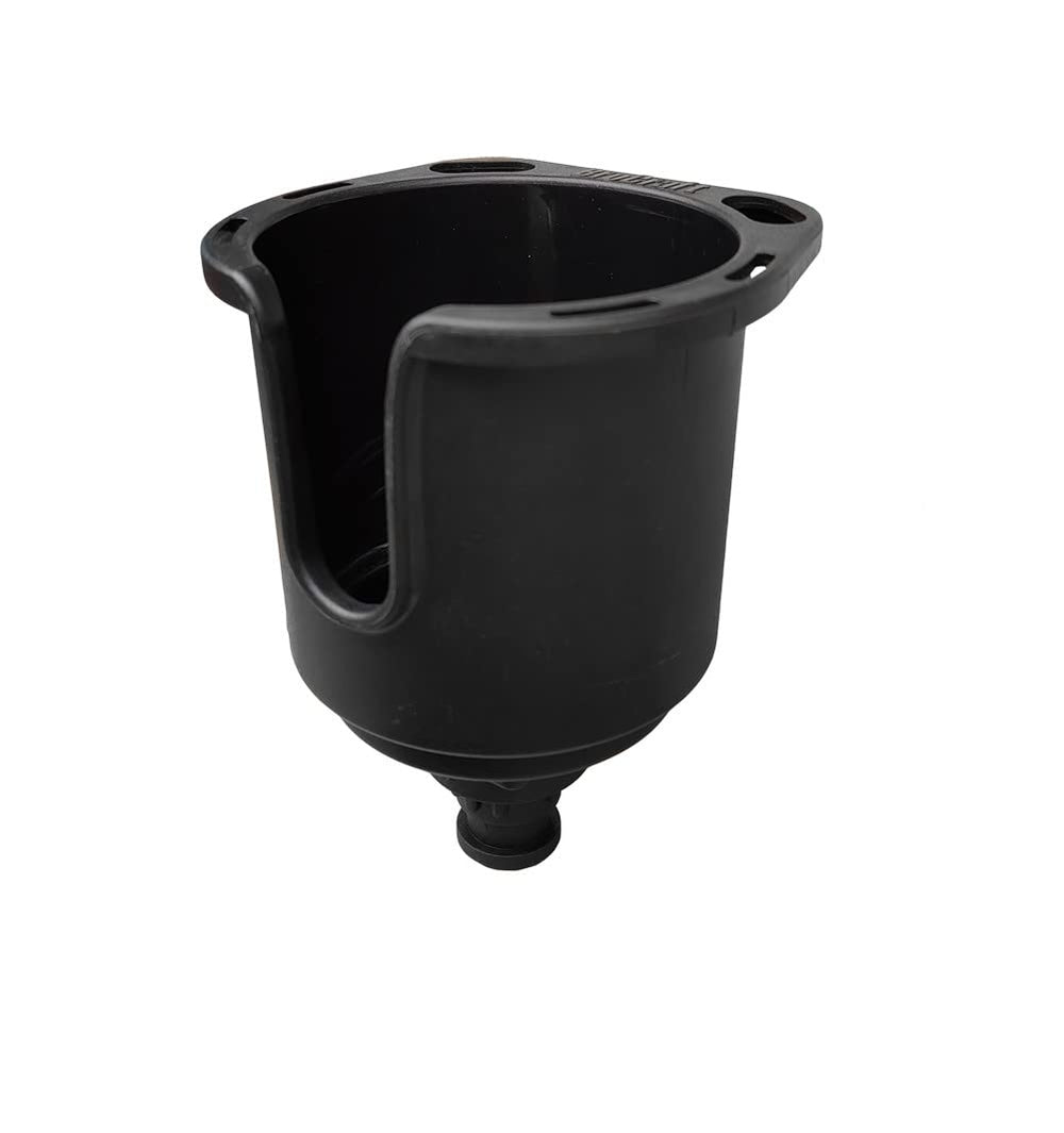 Can and mug seated in Brocraft drink holder