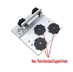 Brocraft 90-degree gunnel track setup shows flexible mounting for Versatrack, Lund, Ranger systems.
