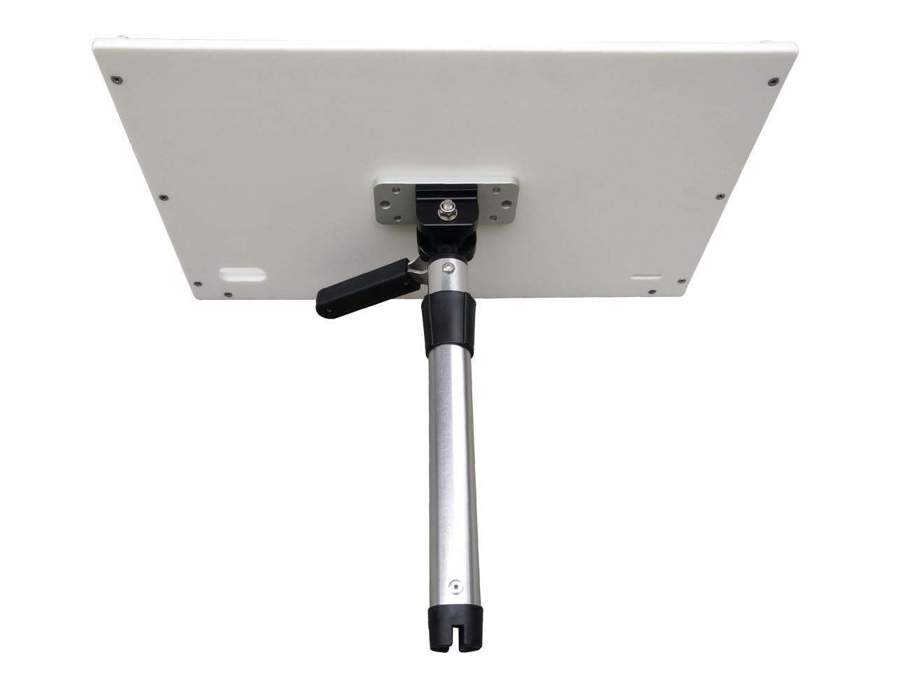 Folded grill mount for compact storage