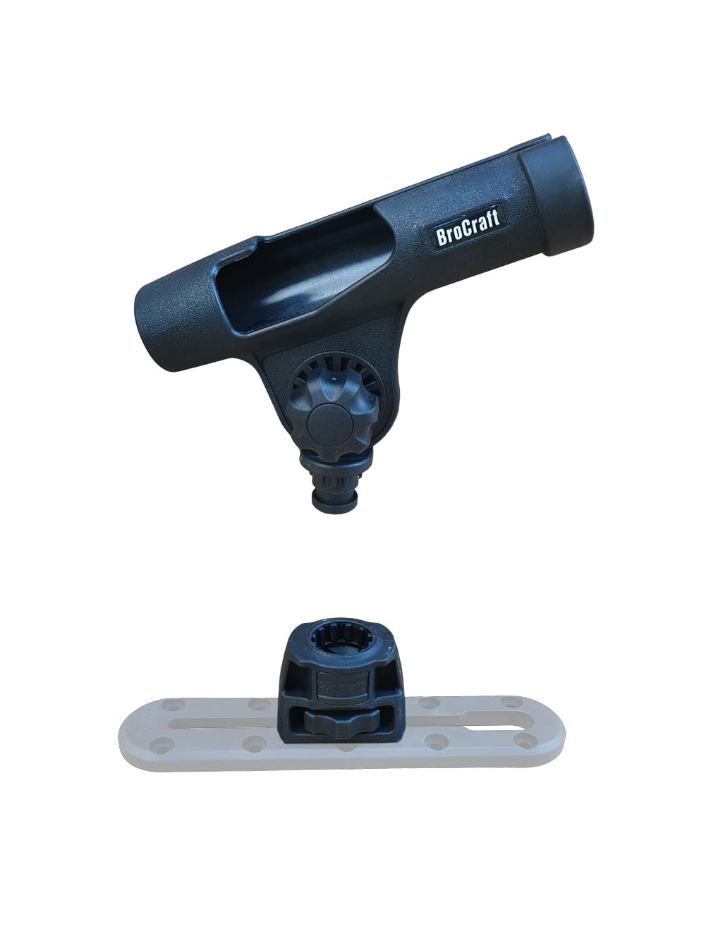 Brocraft adjustable height mechanism enabling precise rod placement.
