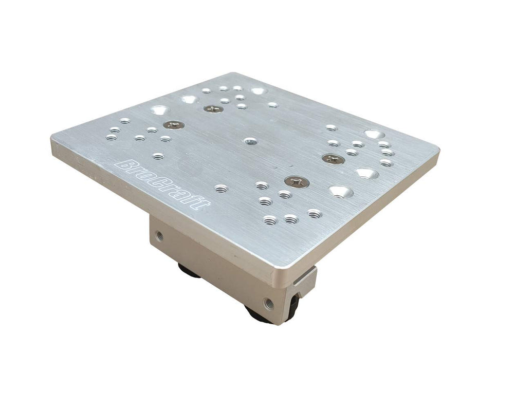 Brocraft Alumacraft downrigger bracket platform 6x6 inch for solid base