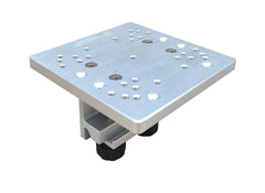Brocraft Alumacraft downrigger bracket side view highlights compact profile for boats