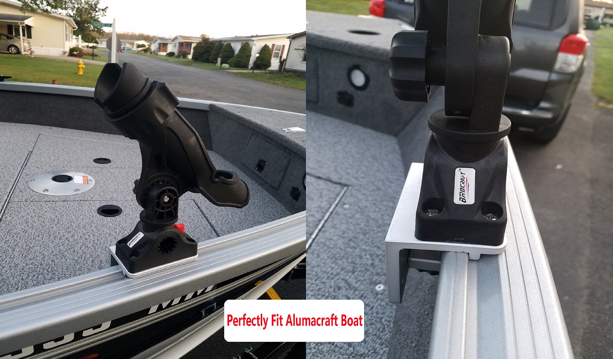 Brocraft AlumaTrac two-year warranty adds peace of mind on trips.