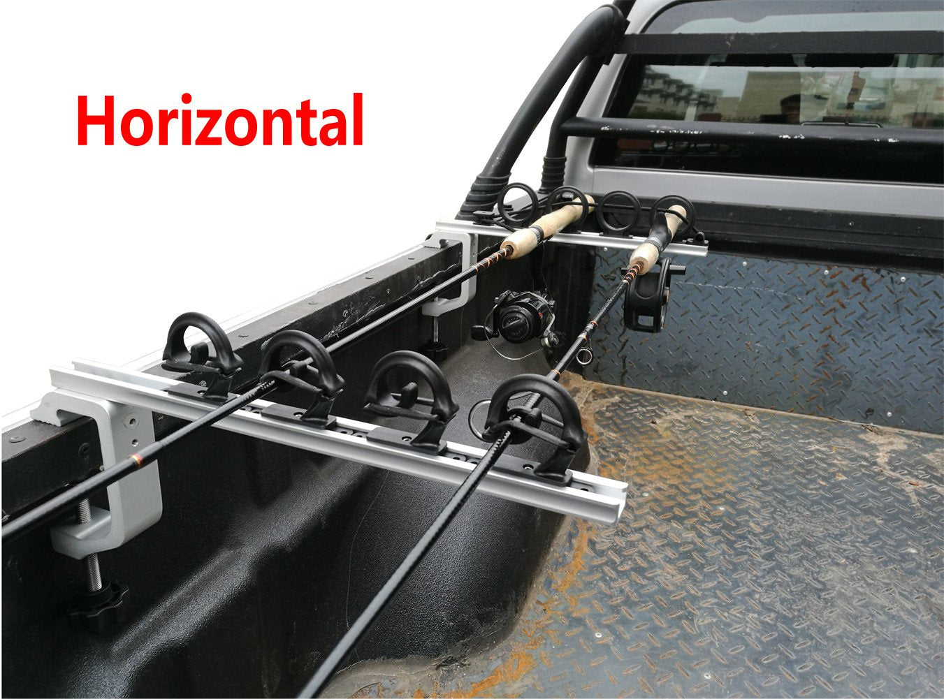 Close-up of fiberglass-injected nylon body and 6061-T6 aluminum track