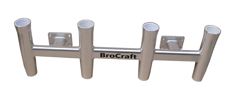BroCraft polished anodized aluminum finish resists corrosion