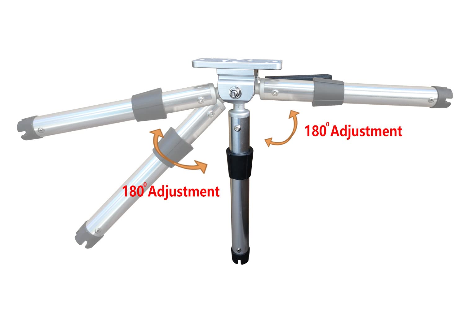 Brocraft bait table fillet area shows 490 by 285 mm workspace for filleting.