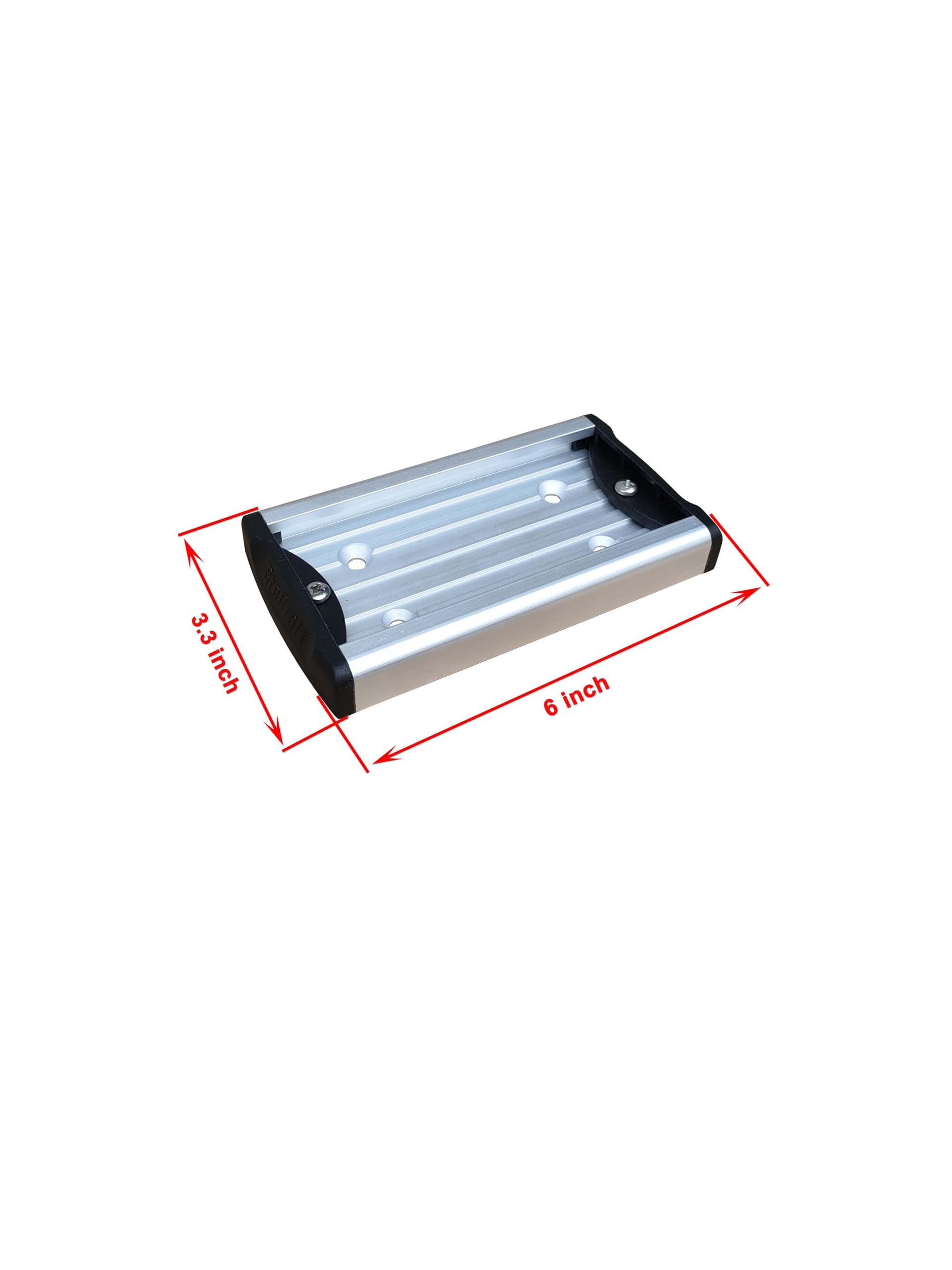 Brocraft Crappie rod holder demonstrating easy-move feature across multiple positions.