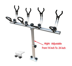 Brocraft telescopic T-bar extended to 24 inches for versatile trolling.