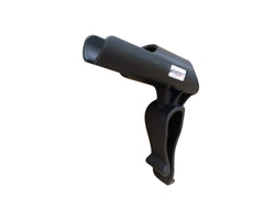 Brocraft double ice fishing bucket tip-up attachment enables hands-free bite alerts.