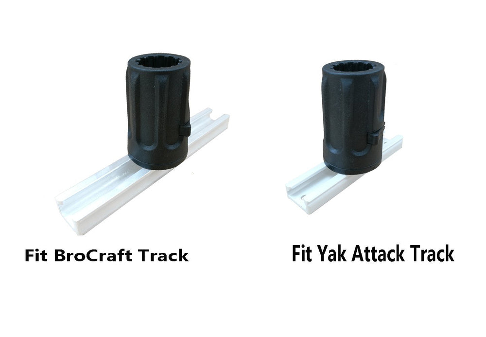 Compact Brocraft Minin downrigger design suitable for kayaks and small boats
