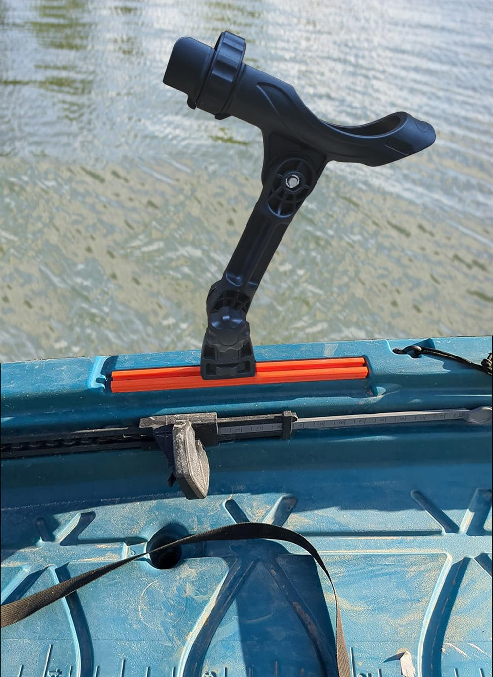 Brocraft ergonomic rod-position improves comfort during long sessions on the water