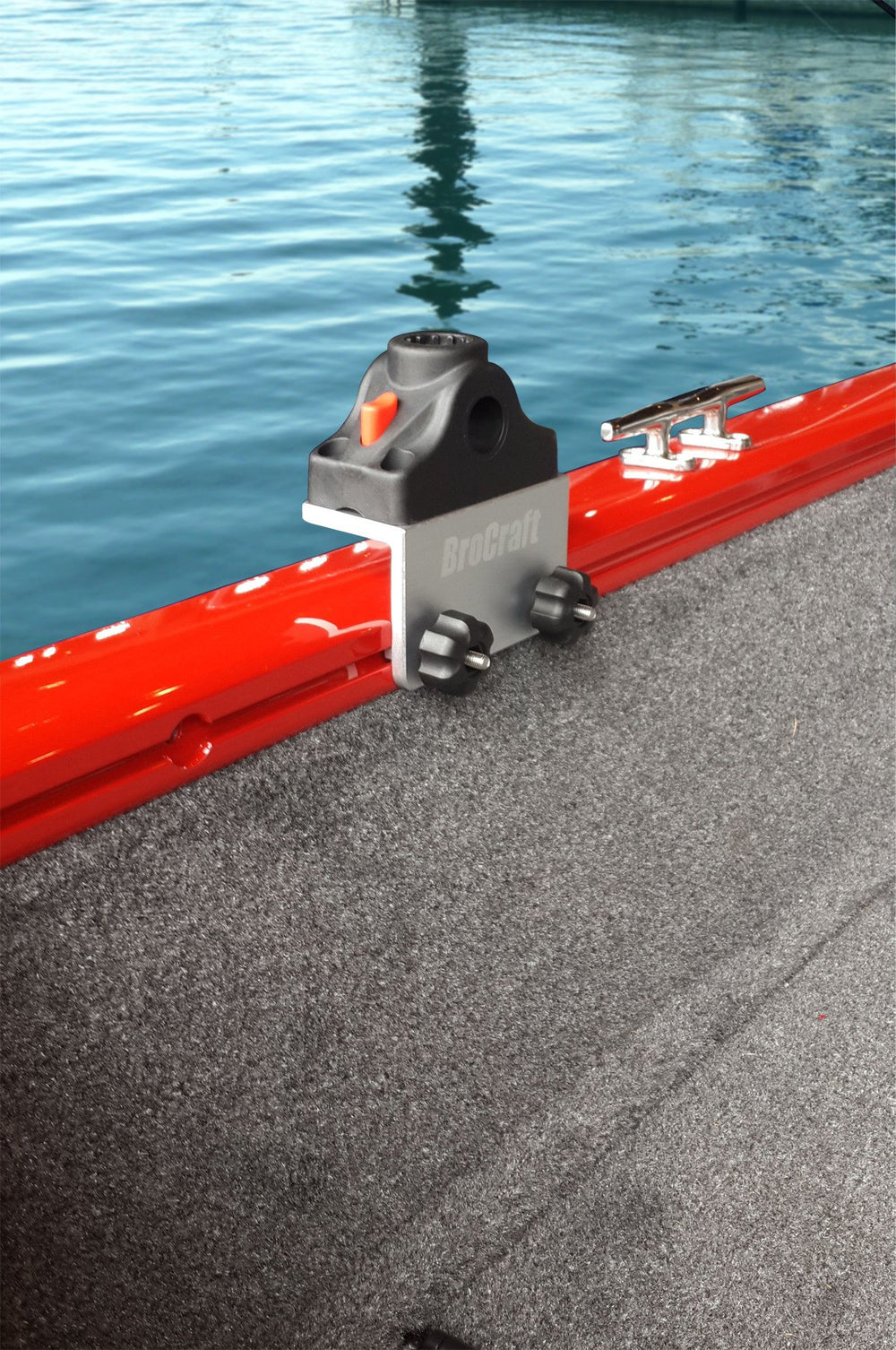 Brocraft extender rod holder adds 6.5 inches of height for faster access