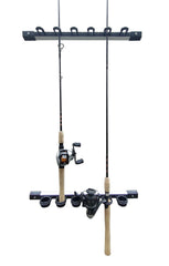 Brocraft fishing rod storage wall-mount keeps gear organized and accessible.